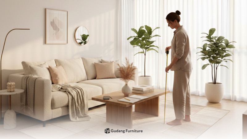 Cara mengukur ruangan sebelum membeli furnitur