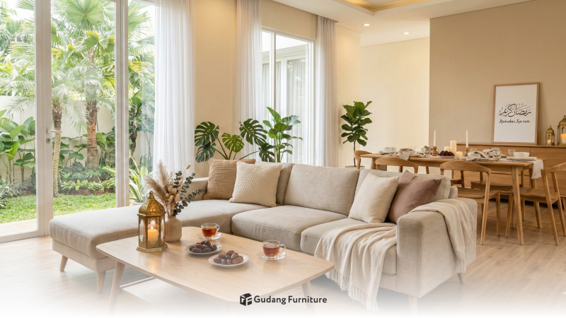 Ruang Tamu Lebih Siap untuk Silaturahmi